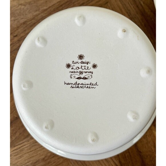 Vintage Figgjo LOTTE Turi-Design Market Casserole Dish Made in Norway Blue - Picture 8 of 11